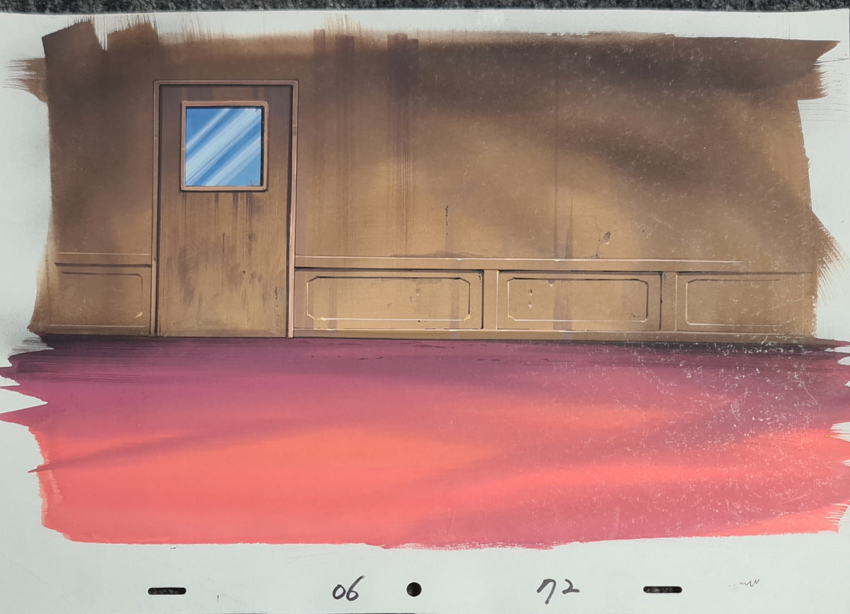Animation Cel: Original Hand Painted Background - 1170