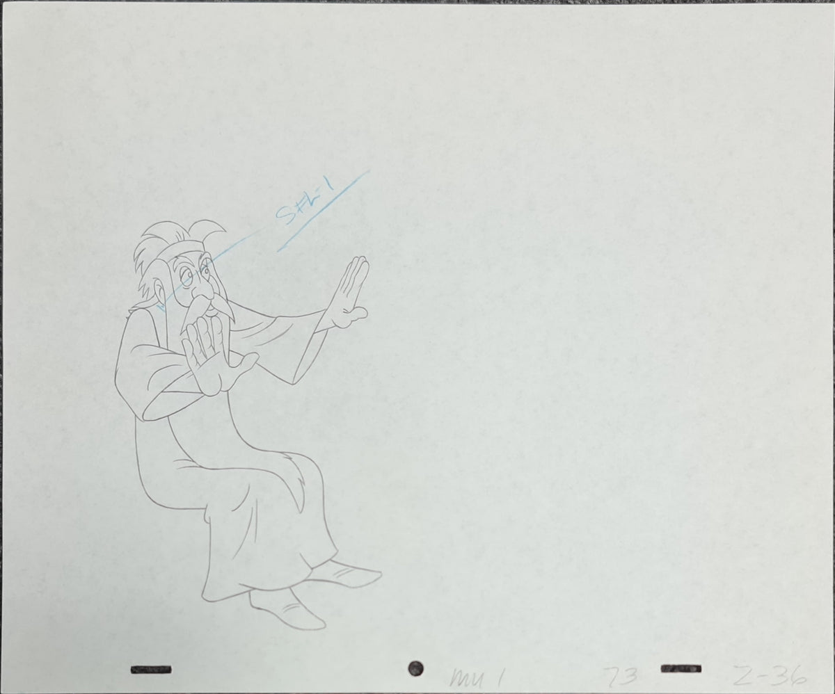 He-Man & The Masters Of The Universe Production Cel Drawing: Zagraz - 1185