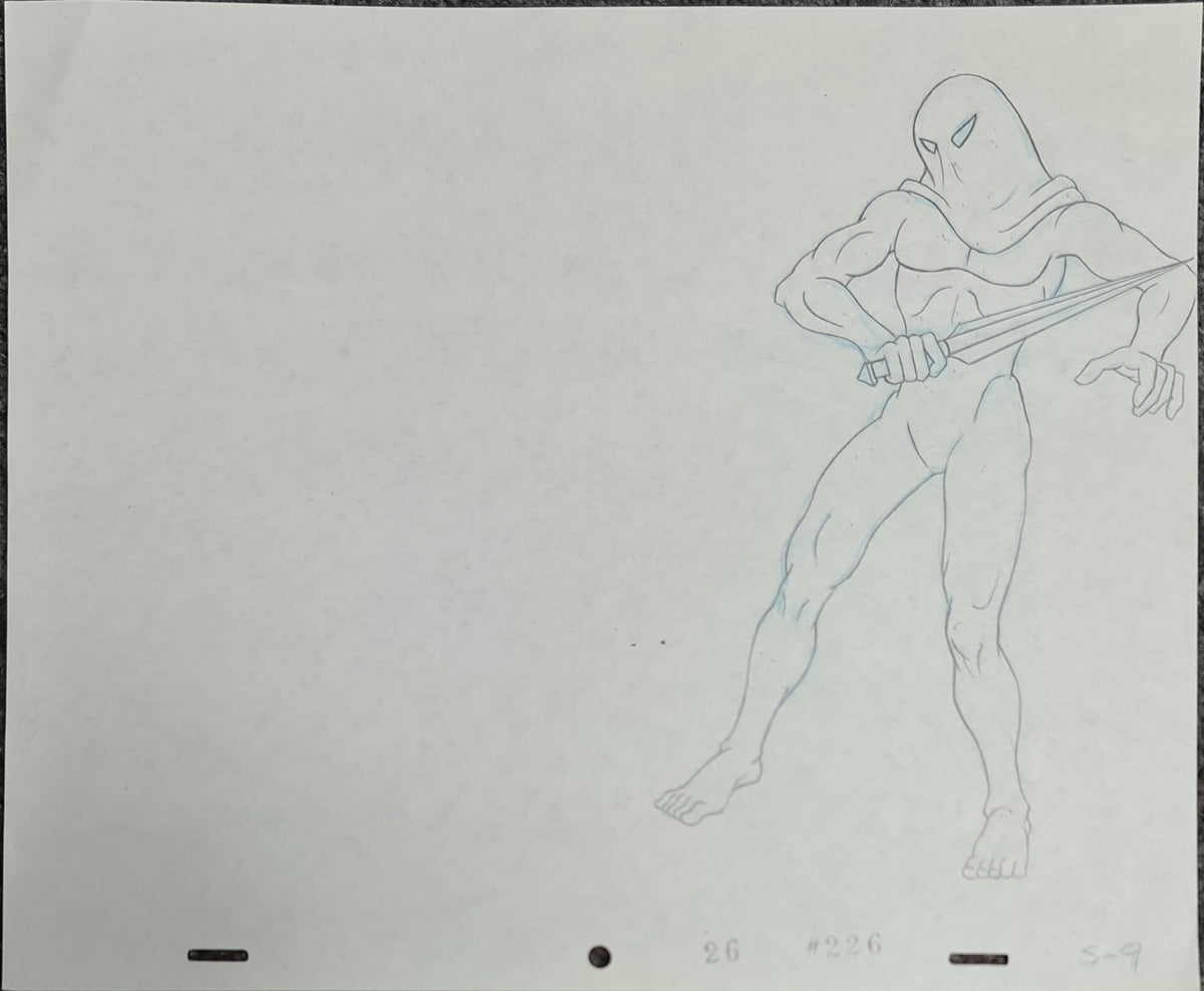 He-Man & The Masters Of The Universe Production Cel Drawing: 1194