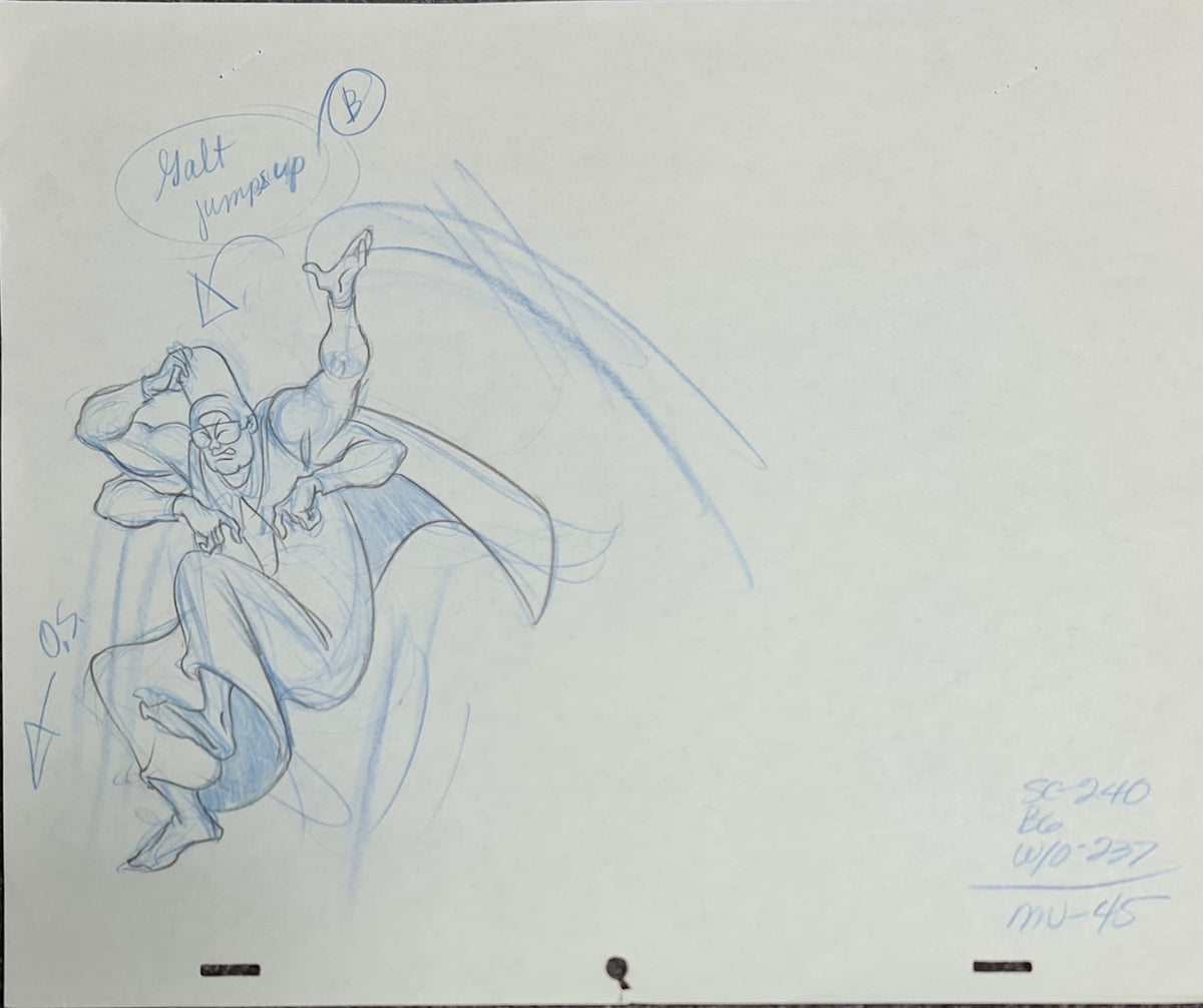 He-Man & The Masters Of The Universe Production Cel Drawing: 1199