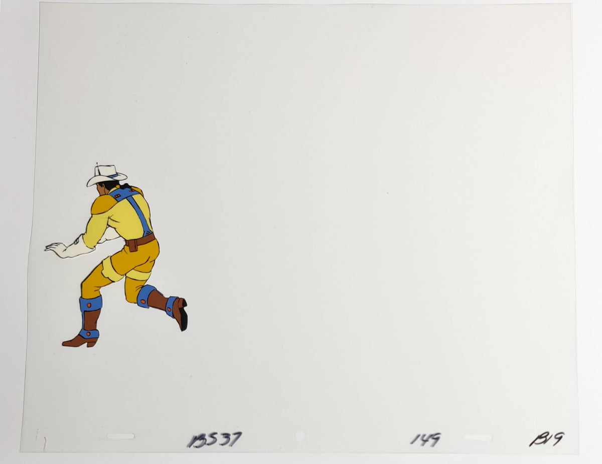 Bravestarr Animation Production Cel: Marshal Bravestarr - 1285