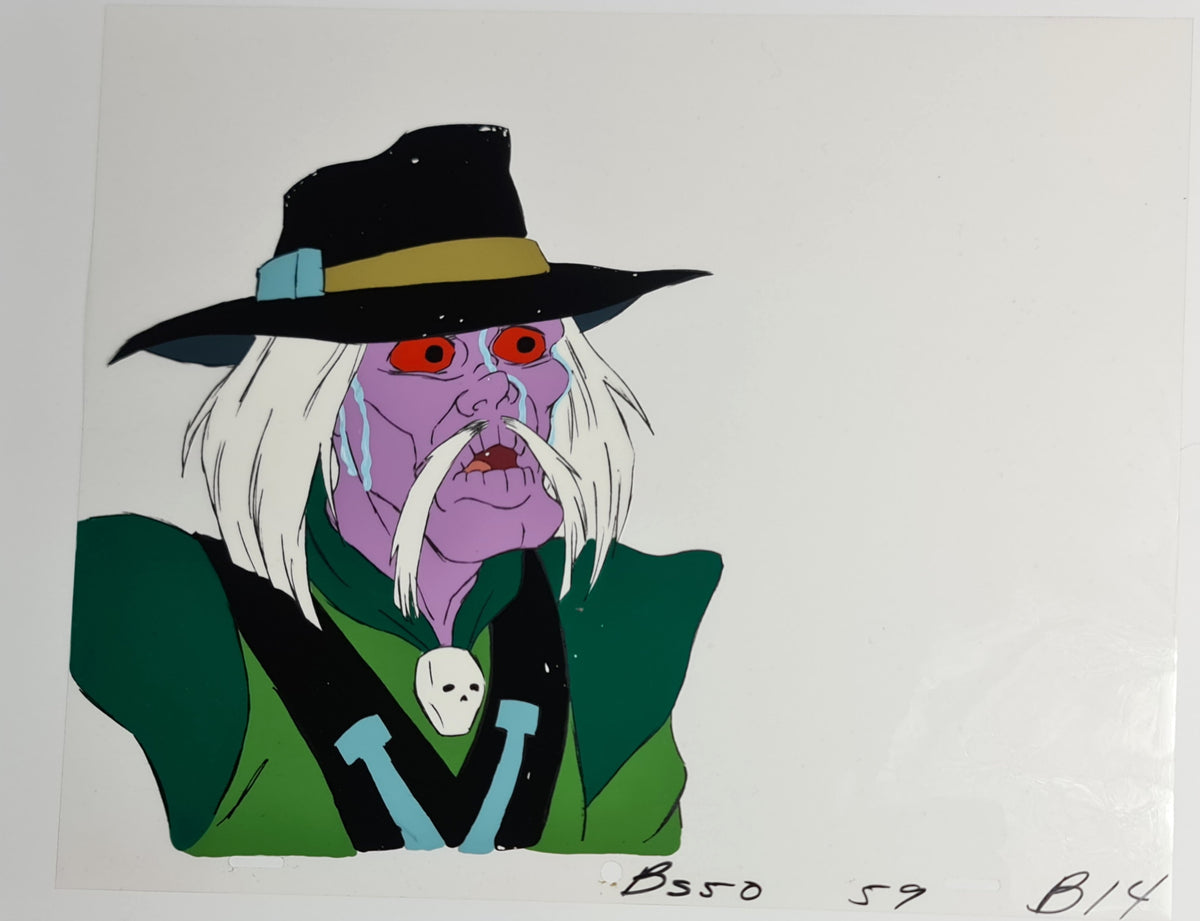 Bravestarr Animation Production Cel: Tex Hex - 1395