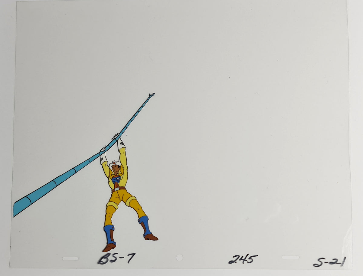 Bravestarr Animation Production Cel: Marshal - 1406