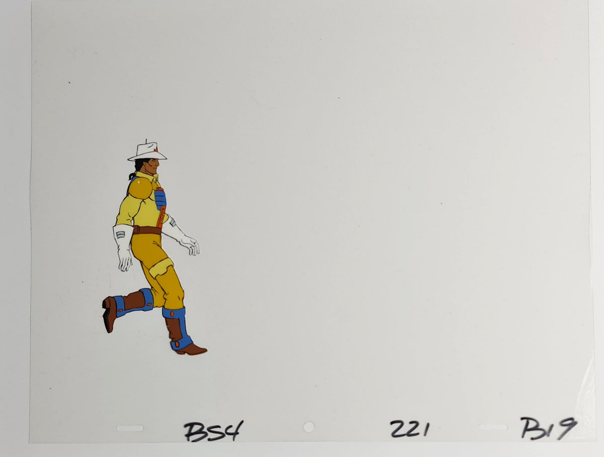 Bravestarr Animation Production Cel: Marshal - 1412