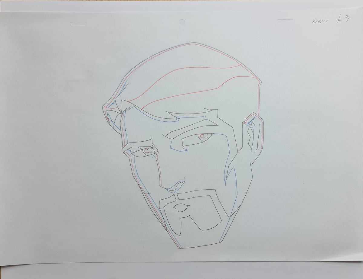 Marvel Avengers Assemble Production Animation Cel Drawing: 1514