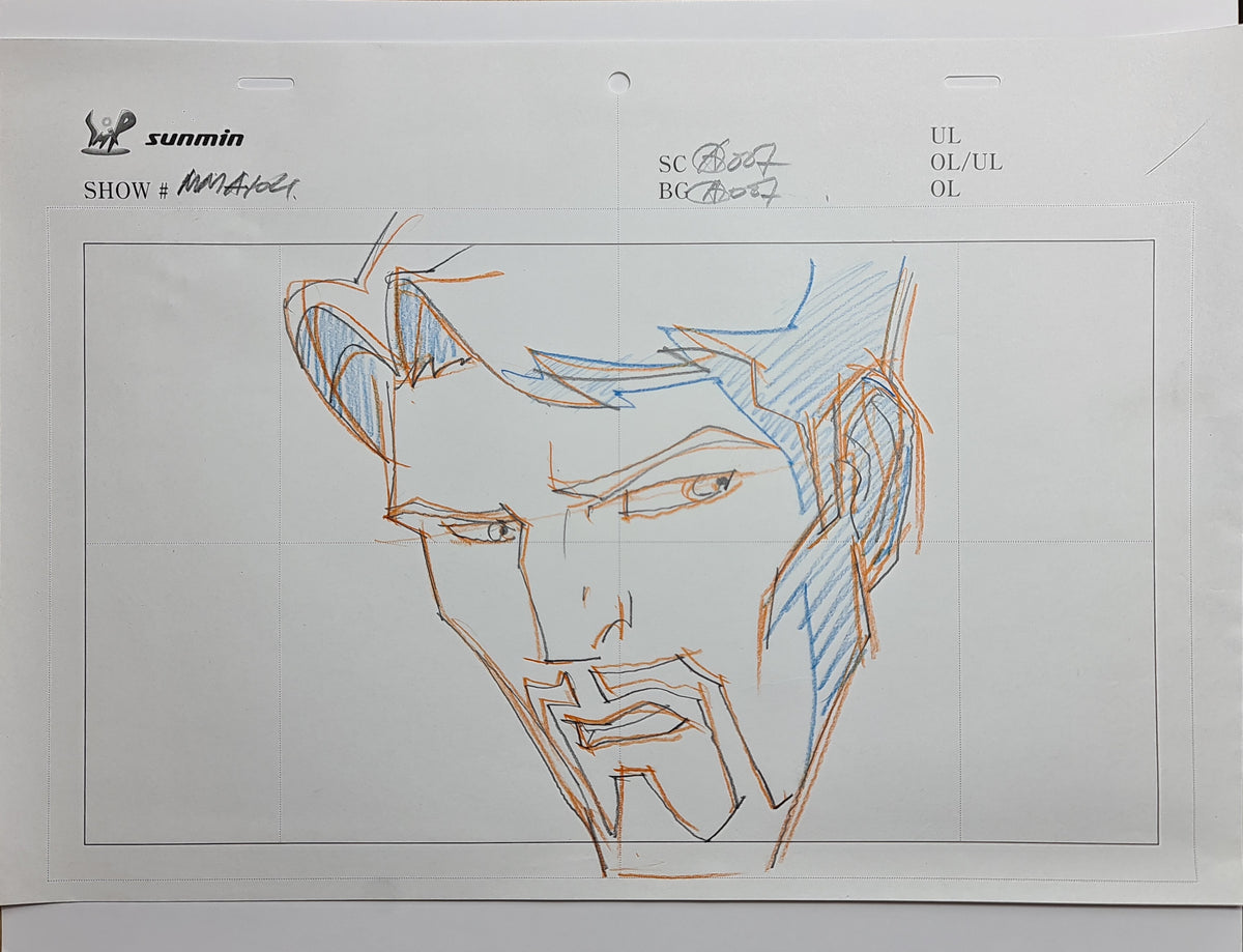 Marvel Avengers Assemble Production Animation Cel Drawing: 1515