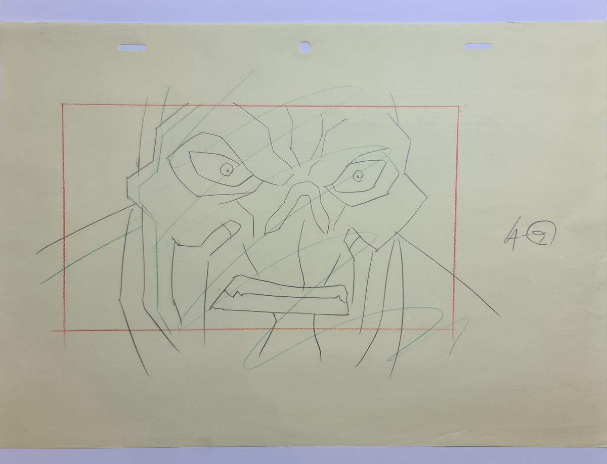 Marvel Avengers Assemble Production Animation Cel Drawing: 1546