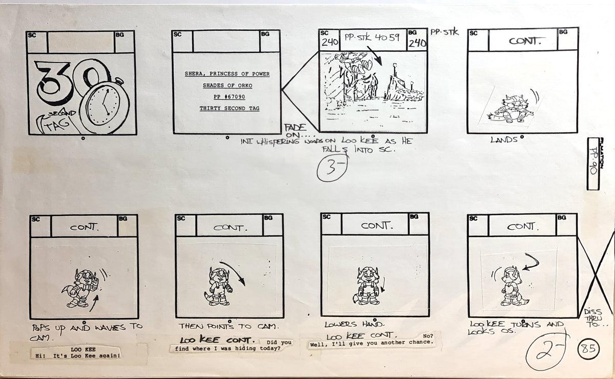 She-Ra: Princess of Power Storyboard - 1629