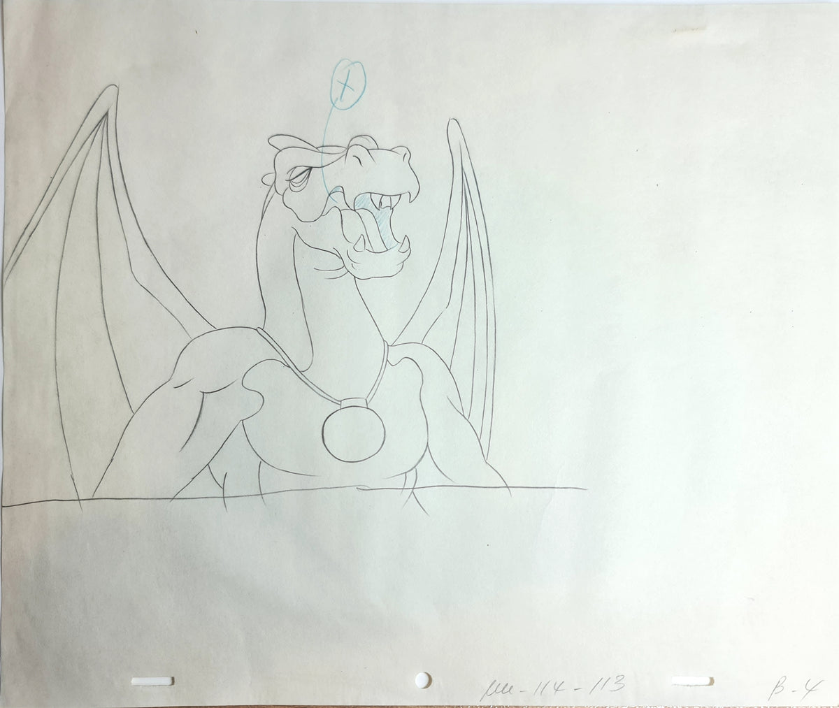 He-Man & The Masters Of The Universe Production Cel Drawing: Morning Star - 1698
