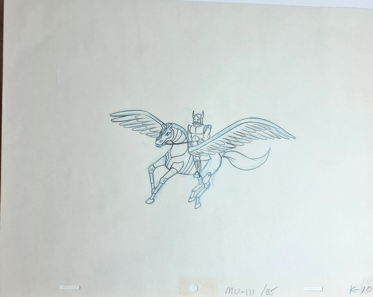 He-Man & The Masters Of The Universe Production Cel Drawing: Kol Darr - 1706