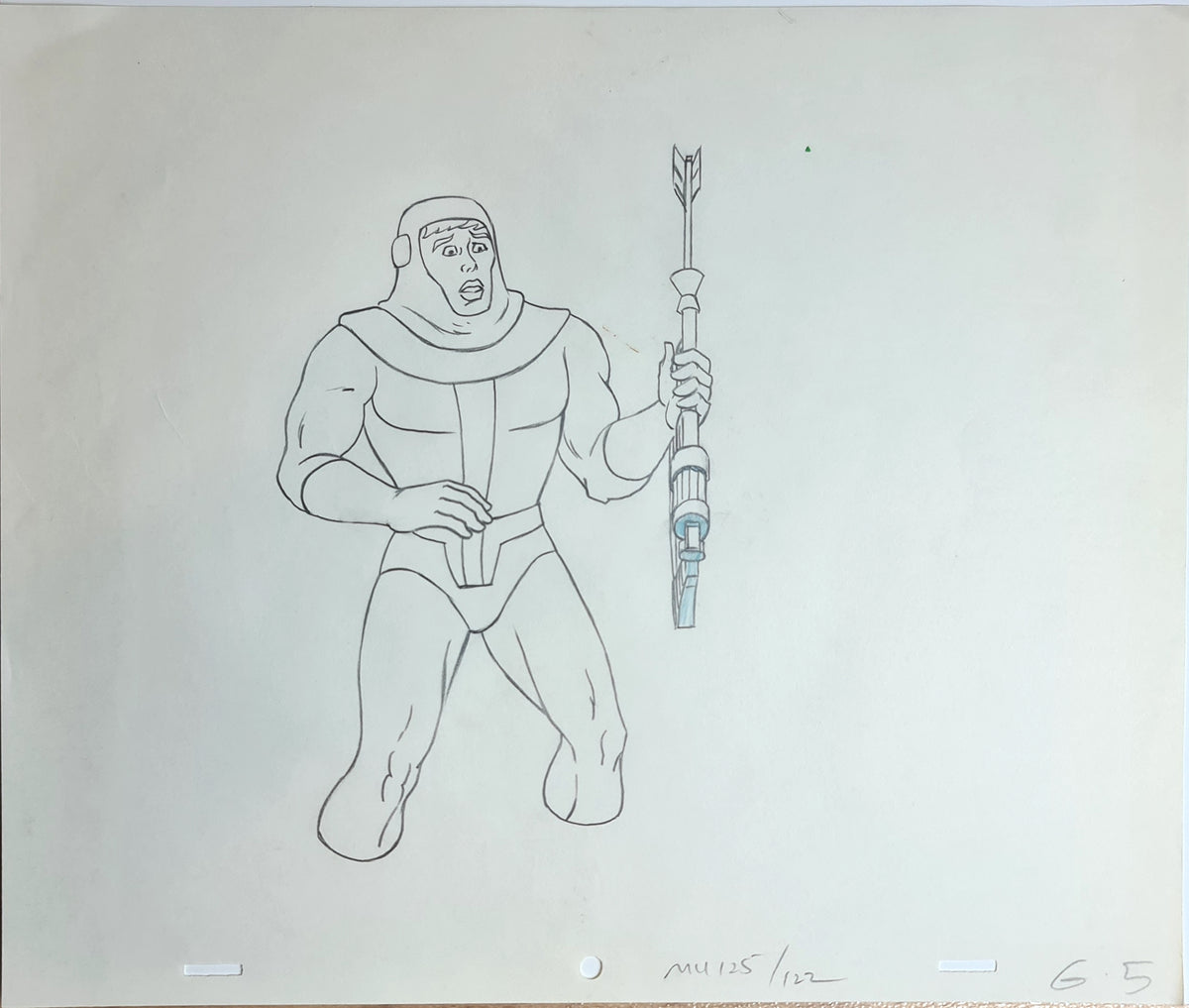 He-Man & The Masters Of The Universe Production Cel Drawing - 1722