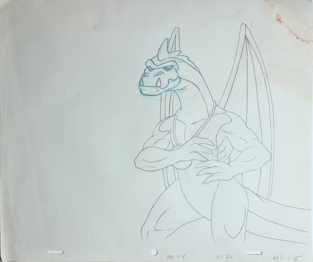 He-Man & The Masters Of The Universe Production Cel Drawing: Morning Star - 1743