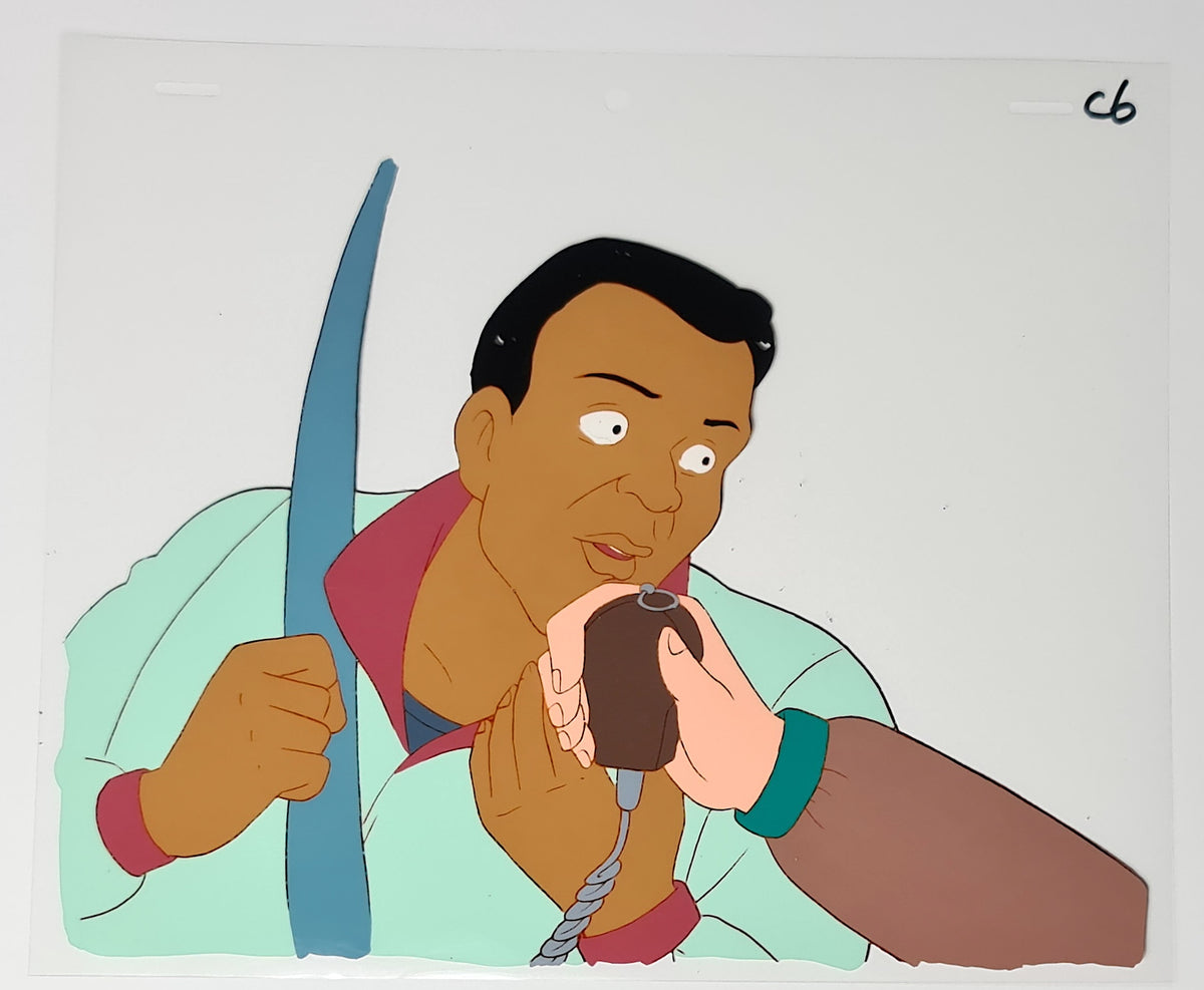 The Real Ghostbuster Animation Production Cel: Winston - 1796