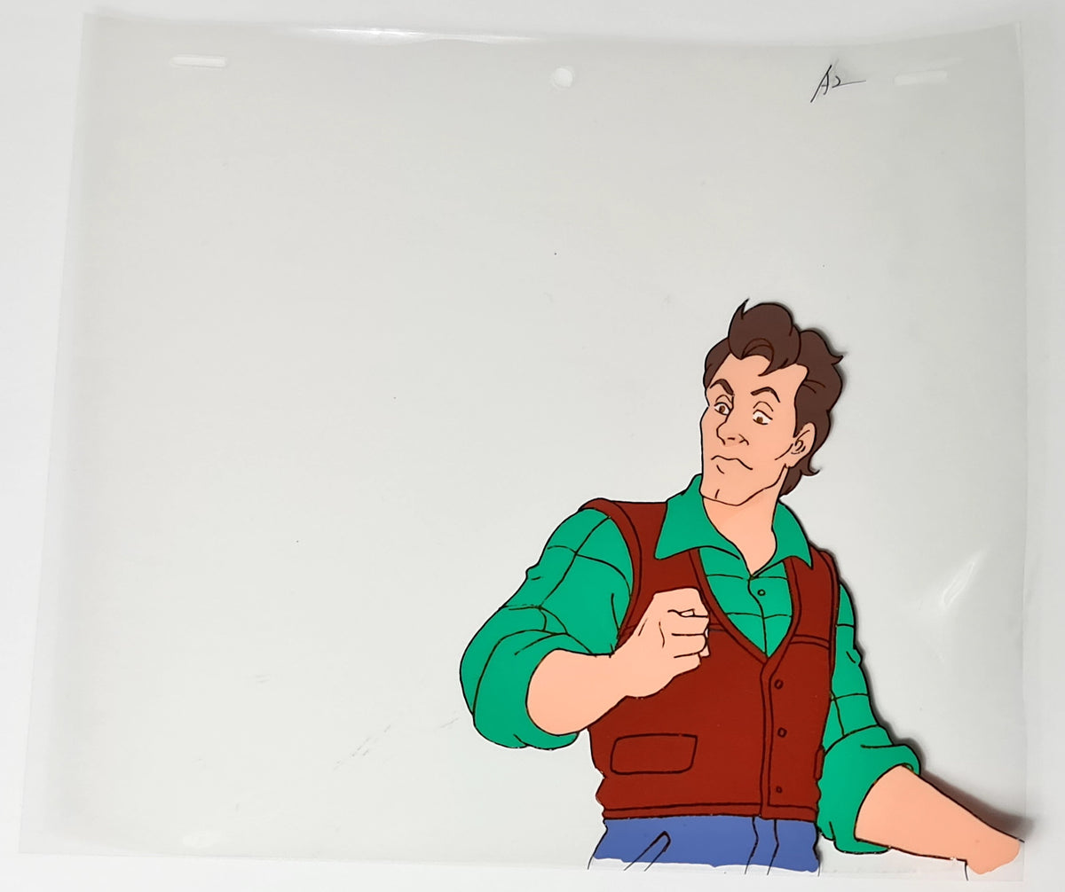The Real Ghostbuster Animation Production Cel: Peter Venkman - 1805