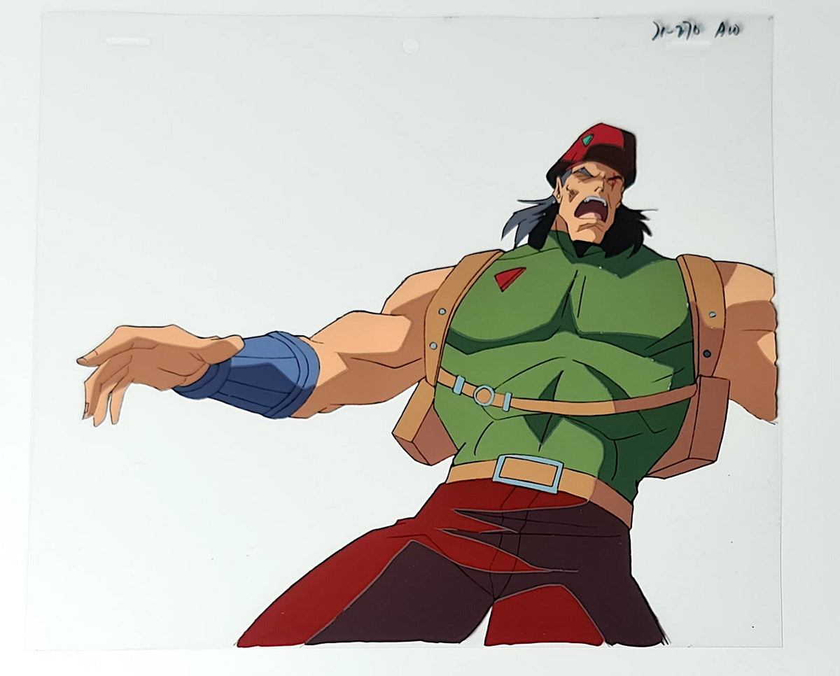 Street Fighter Animated Series Animation Production Cel: 1919
