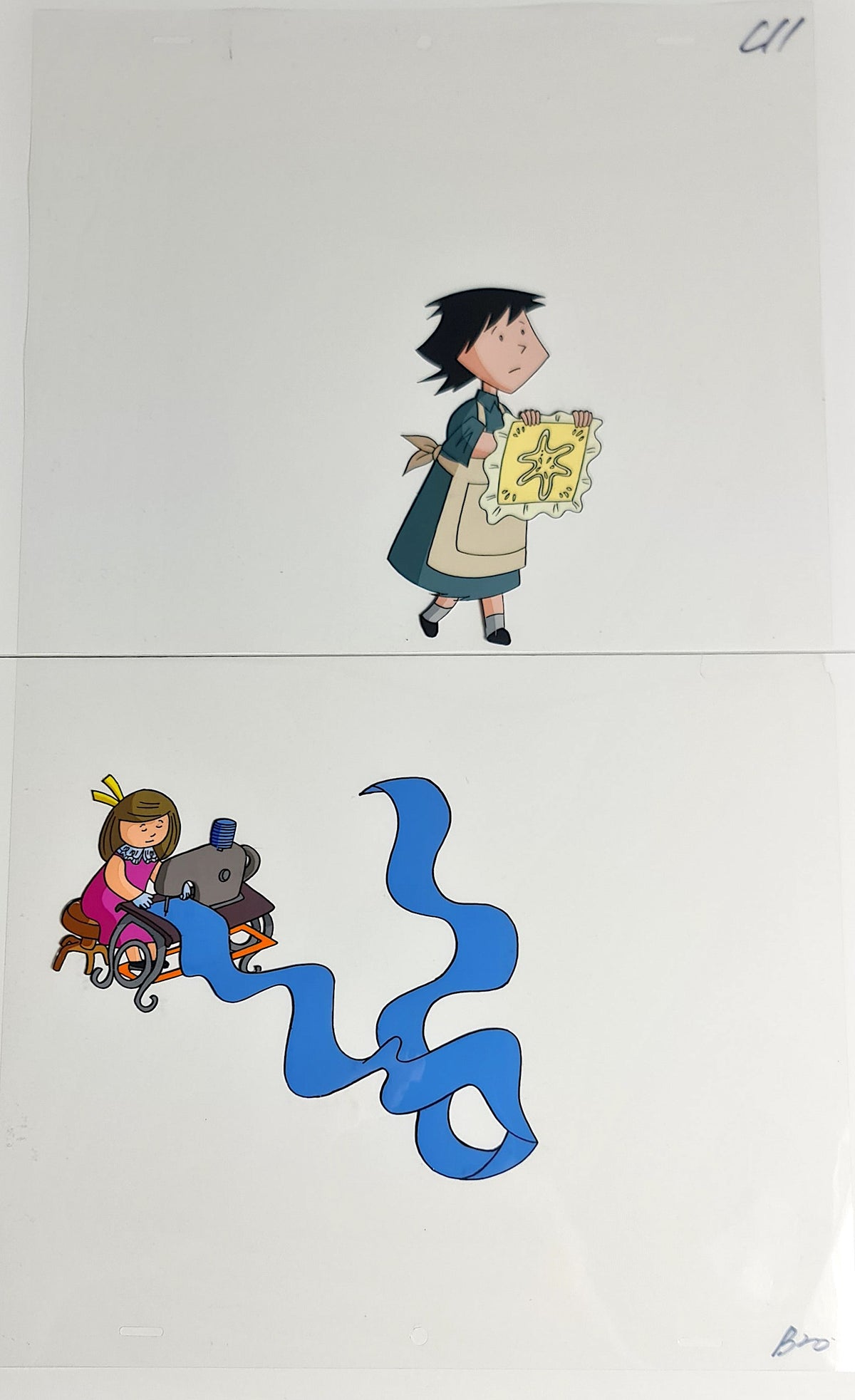 2 Pack Madeline Animation Production Cel - 1355