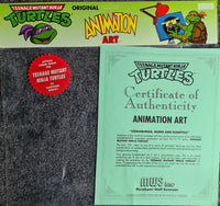 Load image into Gallery viewer, TMNT Teenage Mutant Ninja Turtles Animation Production Cel: Rocksteady - 2079
