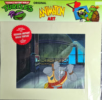 Load image into Gallery viewer, TMNT Teenage Mutant Ninja Turtles Animation Production Cel: Rocksteady - 2079
