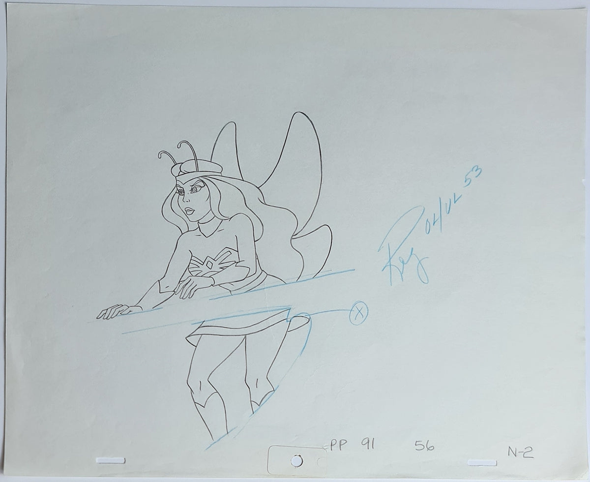 She-Ra Princess of Power Animation Production Cel Drawing: Sweet Bee - 2512