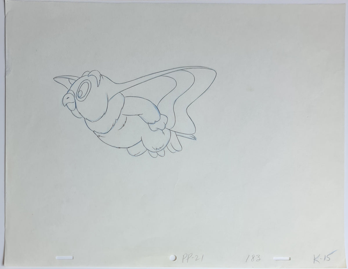 She-Ra Princess of Power Animation Production Cel Drawing: Kowl - 2515