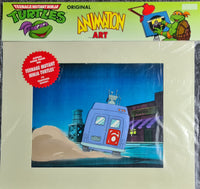 Load image into Gallery viewer, TMNT Teenage Mutant Ninja Turtles Animation Production Cel: News Van - 2601
