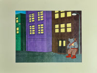 Load image into Gallery viewer, TMNT Teenage Mutant Ninja Turtles Animation Production Cel: Rocksteady - 2628

