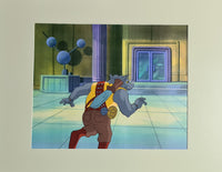Load image into Gallery viewer, TMNT Teenage Mutant Ninja Turtles Animation Production Cel: Rocksteady - 2657
