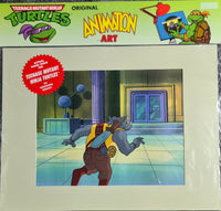 Load image into Gallery viewer, TMNT Teenage Mutant Ninja Turtles Animation Production Cel: Rocksteady - 2657
