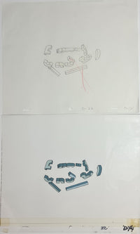 Load image into Gallery viewer, Star Wars Droids Main Title Animation Production Cel &amp; Drawing: 2680
