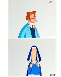 Load image into Gallery viewer, 2 Pack Madeline Animation Production Cel - 2712
