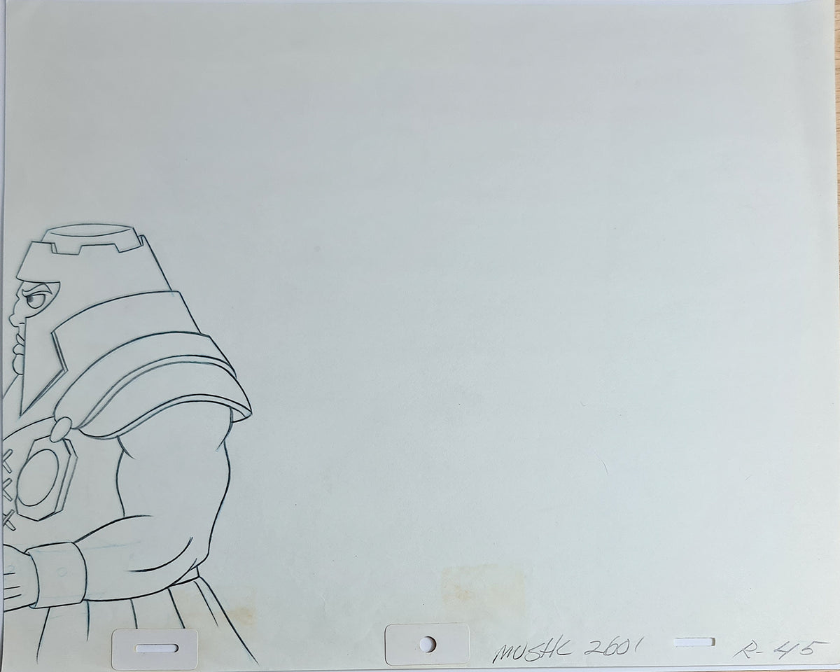 He-Man MOTU Animation Production Cel Drawing: Ram Man - 2852