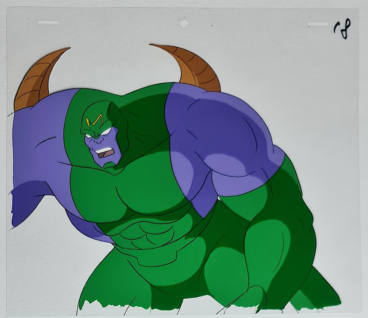 WildCats Animation Production Cel: Maul - 2958