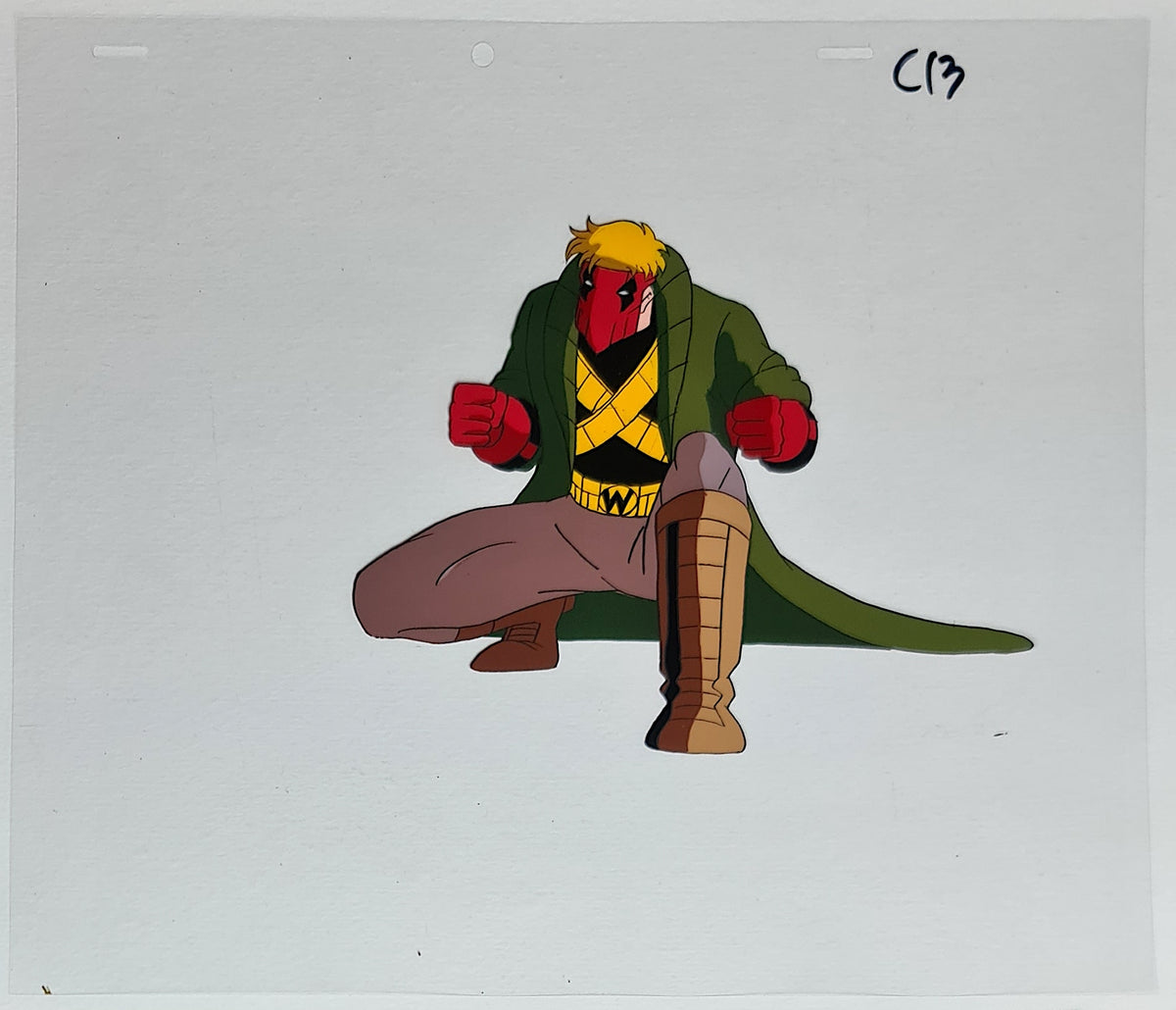 WildCats Animation Production Cel: Grifter - 2976