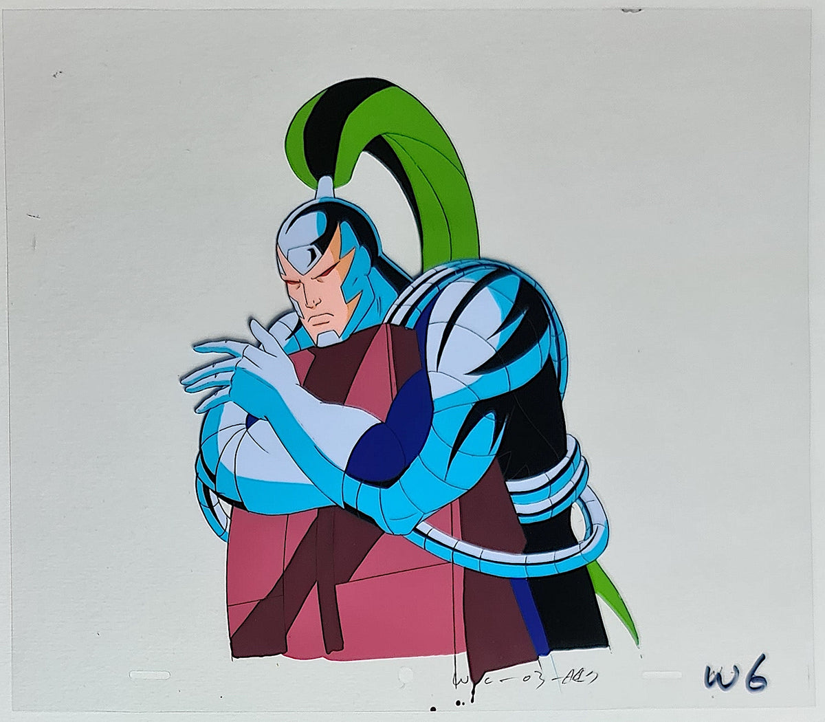 WildCats Animation Production Cel: Warblade - 2984