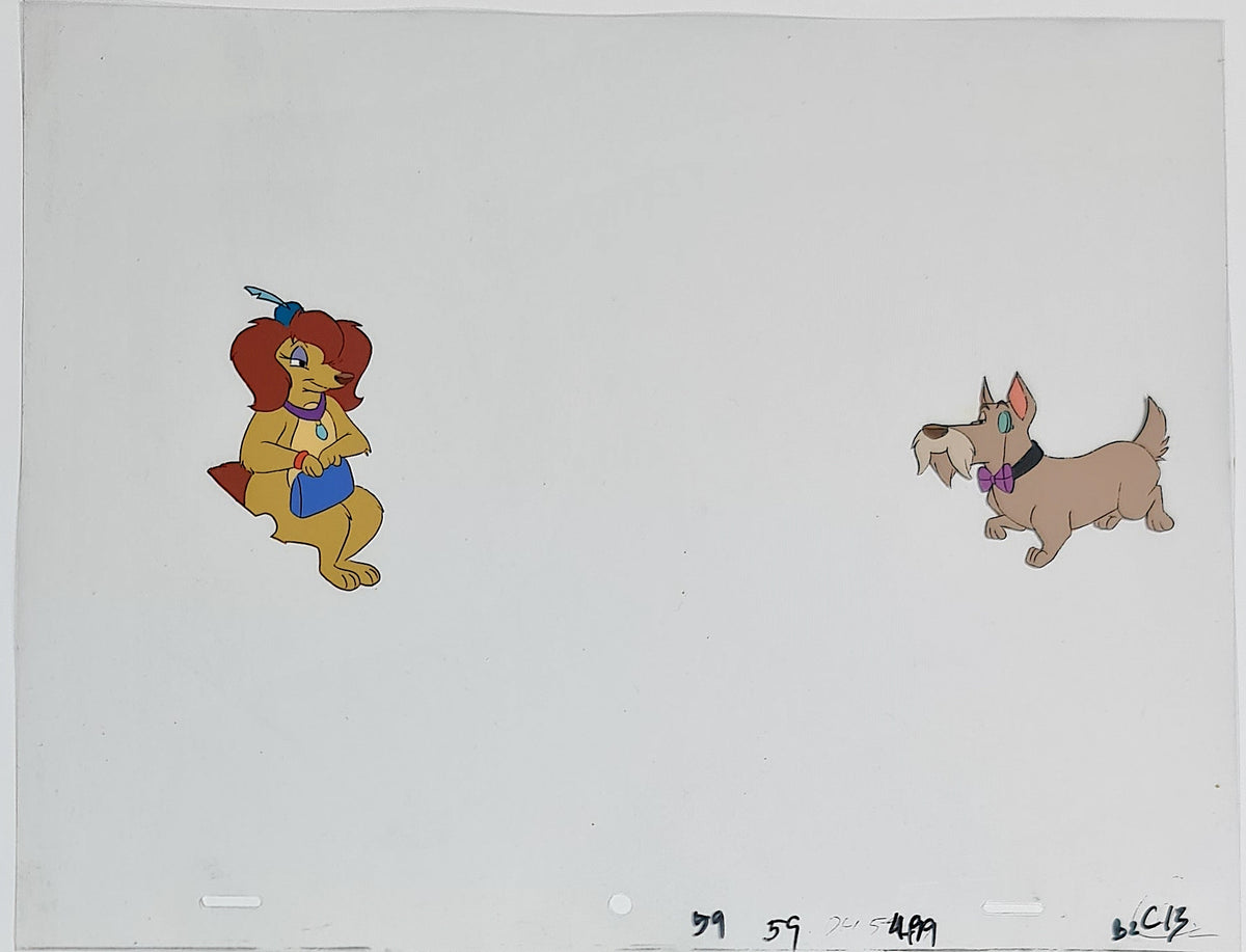 All Dogs Go To Heaven Animation Production Cel: 3236