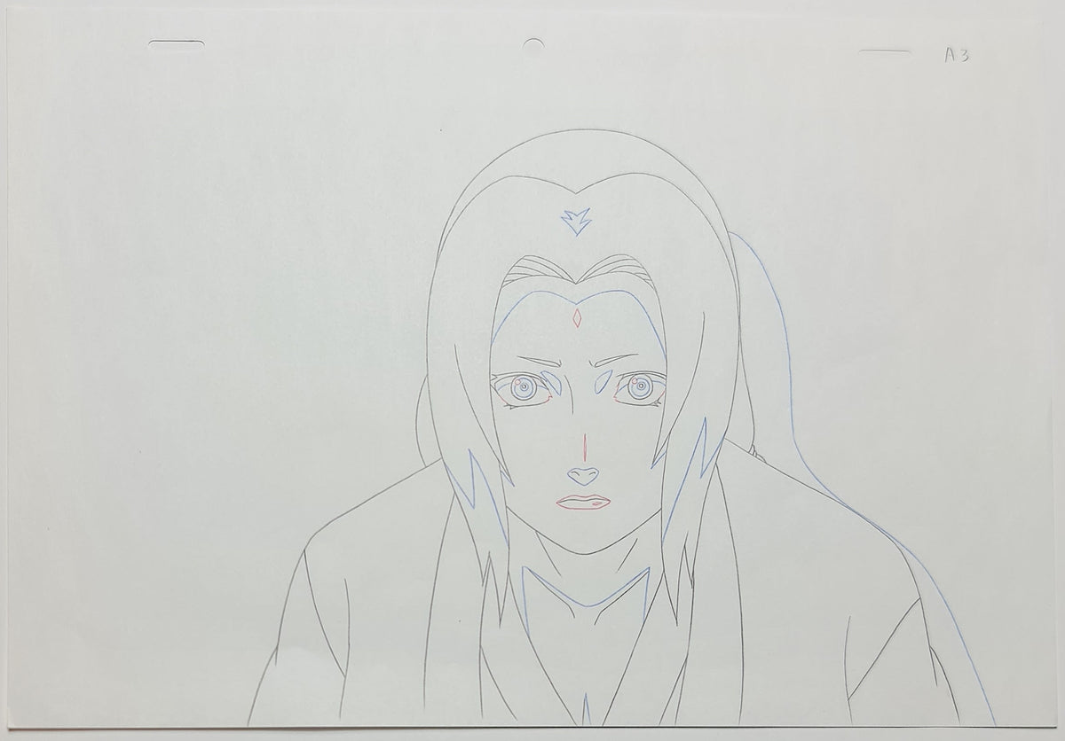 Naruto Animation Production Cel Drawing Douga: Tsunade - 3324