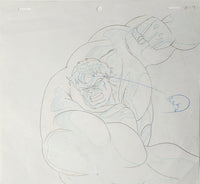 Load image into Gallery viewer, Animation Production Cel Drawing: The Hulk - 3550
