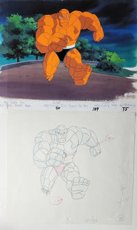 Load image into Gallery viewer, Animation Production Cel Drawing: The Thing - 3551
