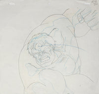 Load image into Gallery viewer, Animation Production Cel Drawing: The Hulk - 3715
