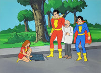 Load image into Gallery viewer, The Kid Super Power Hour With Shazam Animation Production Cel: 3852
