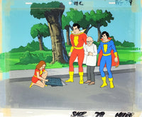 Load image into Gallery viewer, The Kid Super Power Hour With Shazam Animation Production Cel: 3852
