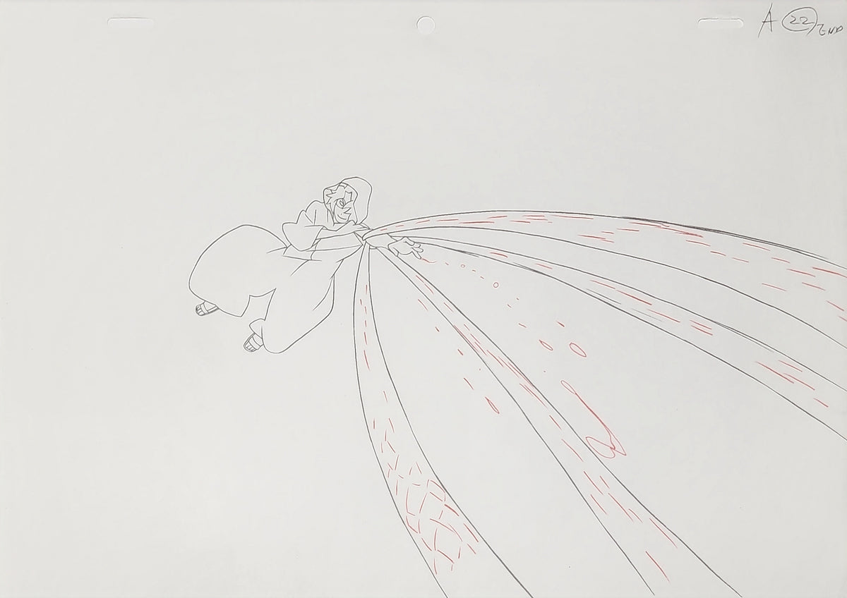 Naruto Animation Production Cel Drawing Douga: Kabuto - 3969