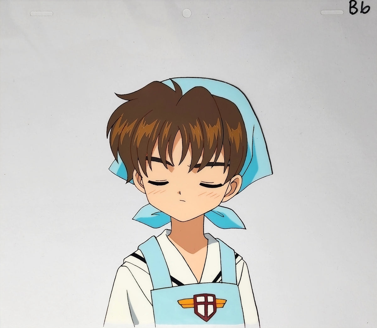 Cardcaptor Sakura Animation Production Cel: Syaoran Li - 4154