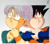 Dragon Ball Z Animation Production Cel Anime Genga Douga: Trunks Goten - 4171
