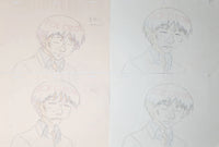 Load image into Gallery viewer, Genshiken Lot of 16 Animation Production Cel Drawing Douga: 4193
