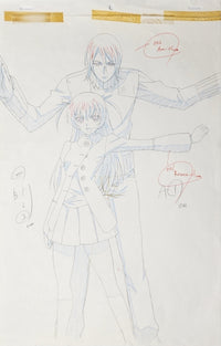 Load image into Gallery viewer, Hatenkou Yuugi Dazzle Animation Production Cel Drawing Douga: 4199
