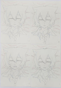 Load image into Gallery viewer, Sankarea Lot of 24 Animation Production Cel Drawing Douga: 4213
