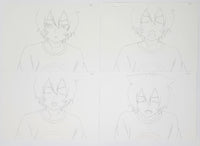Load image into Gallery viewer, Sankarea Lot of 15 Animation Production Cel Drawing Douga: 4214

