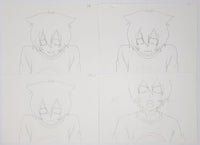 Load image into Gallery viewer, Sankarea Lot of 15 Animation Production Cel Drawing Douga: 4214
