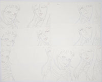 Load image into Gallery viewer, Sankarea Lot of 20 Animation Production Cel Drawing Douga: 4216
